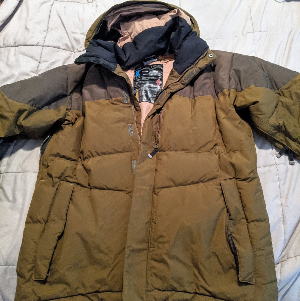 Bonfire fusion strobe down jacket